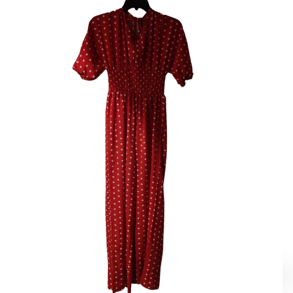Women's Polka dot print Jumpsuit